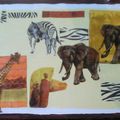 Tableau Savane Africaine