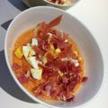 Salmorejo de Cordoue (soupe froide à la tomate espagnole)