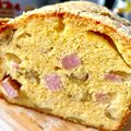 Utiliser les restes : cake jambon, olives vertes, emmental...