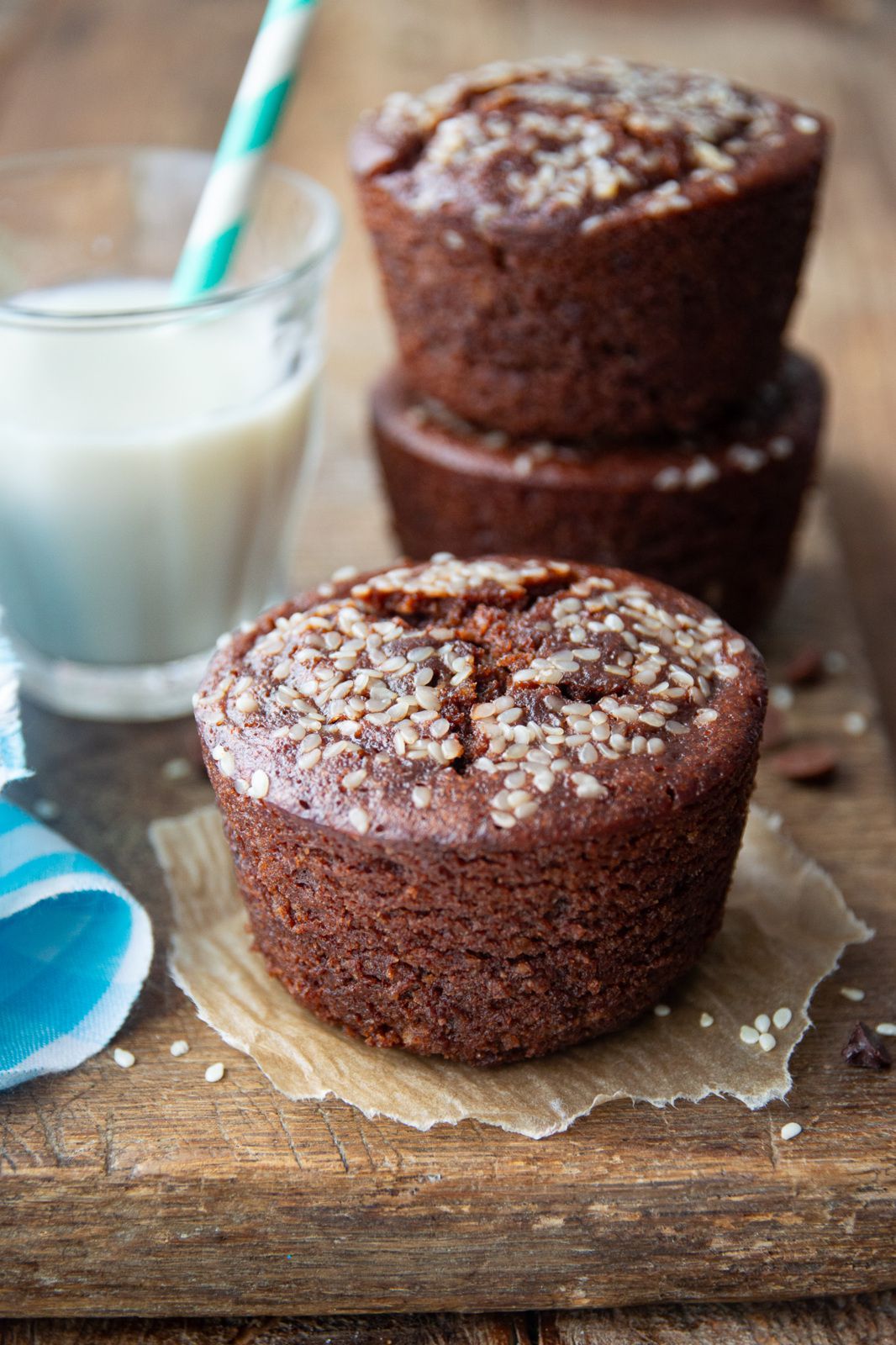 moelleux, chocolat, sésame, vitaliseur, vapeur douce, cuisson vapeur, sans gluten, sans lactose, IG bas, vegan
