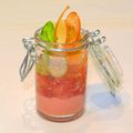 Verrine 100% tomate en textures