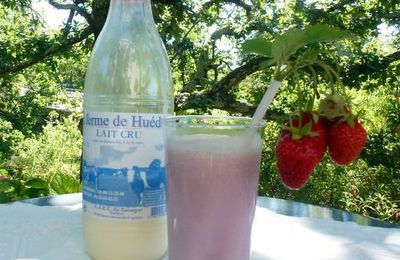 Irrésistible lait fraise de ma jeunesse 