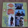 Page avec un mini-album