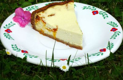 Cheesecake tout doux abricots / noix de coco...