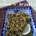 Poêlée Niponne de Choux de Bruxelles