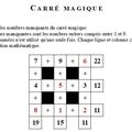 Jeu : Solution du carré magique du lundi 24 octobre