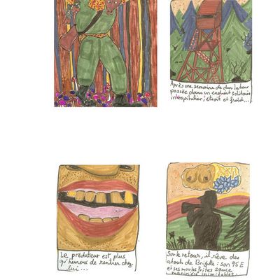 Histoires courtes en cases