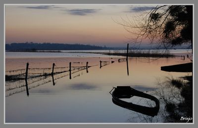 COUCHERS DE SOLEIL SUR LES MARAIS BLANCS