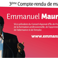 Emmanuel Maurel, vice président du conseil régional d'Île-de-France - 3ème Compte-rendu de mandat : 2013