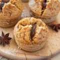 Muffins {millet, confiture de figue & épices douces} #vegan #vapeurdouce