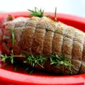 Pour Pâques, gigot d'agneau ou rôti de gigot à la LAVANDE {recette}