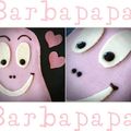 Gâteau d'anniversaire BARBAPAPA