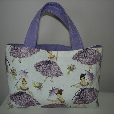 Petit sac Violettes
