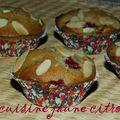 Mini-muffins pistache aux fruits rouges