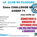 04 juin 2013 Au Fouthiaux le 5° Challenge de nage