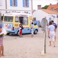 Commerce ambulant du Bois de la Chaise : les glaces à l'italienne artisanales