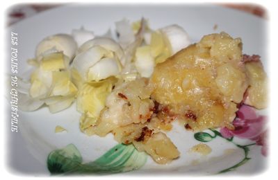 Roulé pommes de terre à la raclette