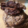 Les biscuits décadents double chocolat et noix