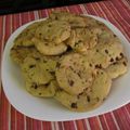 Cookies aux pepites de chocolat