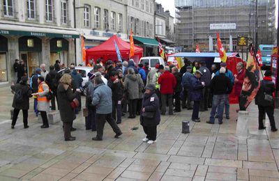 25 novembre 2010 : les retraités du Jura manifestent