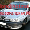 Alfa Romeo 146, Alfa Romeo 146, covering Alfa Romeo 146, Alfa Romeo 146 noir mat