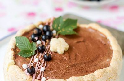 Charlotte chocolat - cassis