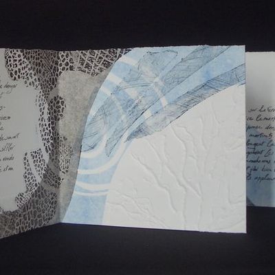 De nouveaux projets: livres d'artistes