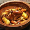 TAJINE POULET, MIEL, ÉPICES ET  HUILE D’ARGAN