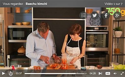 Ma recette de kimchi en vidéo