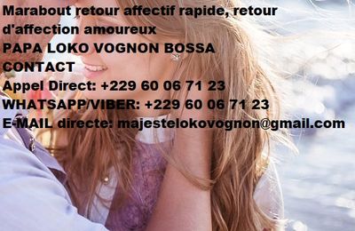 RITUEL D'ENVOÛTEMENT AMOUREUX +22960067123