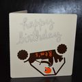 Carte d'anniversaire "Buggy"