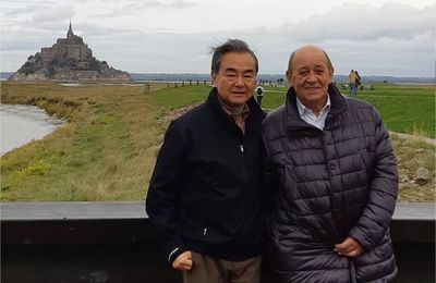 Mont-Saint- Michel, LE DRIAN L'arnaque: refaire avec les Chinois le même coup presque réussi avec les Japonais...