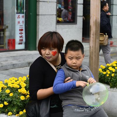 Nous avons acheté du thé au "supermarthé"