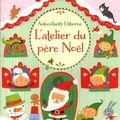 USBORNE : Livre d'autocollants - L'atelier du Père Noël