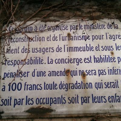 attention à la concierge !!!