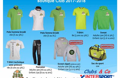 BOUTIQUE JSBB 2017-2018