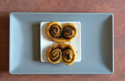 PALMIERS AU PESTO ROSSO