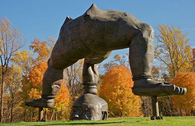 Storm King Art Center presents a major exhibition of work by contemporary art Zhang Huan