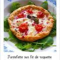 Tartelette salée pour pique-nique d'été