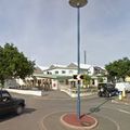 Rond-point à Saint-Sauveur (Ile de Jersey)