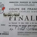 20- Sorbara Michel - N°300 - Photos Coupe France 1981