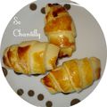 Mini croissant Biscuité à la noisette et aux amandes