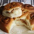 Cinnamon Buns (viennoiserie à la cannelle)