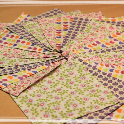 Petits mouchoirs lavables 