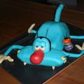 Gâteau oggy et les cafards