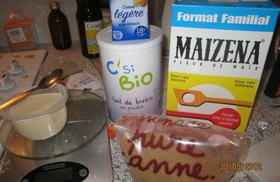 Nouvelle recette dessert lait de brebis !! 