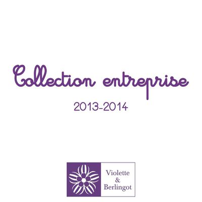 Le catalogue entreprise 2013/2014