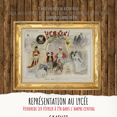 Invitation de l'association culturelle du lycée