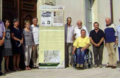 GORDES 2015: les sentiers de Mémoire de la Résistance sur la bonne voie...