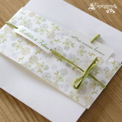 La Bohème - Faire-part Mariage Pacs